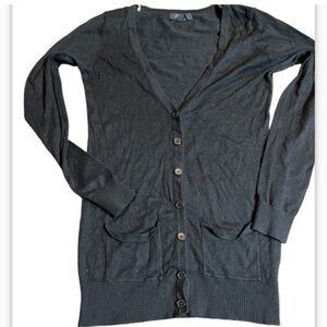 Forever 21 Black Cardigan Size Small
